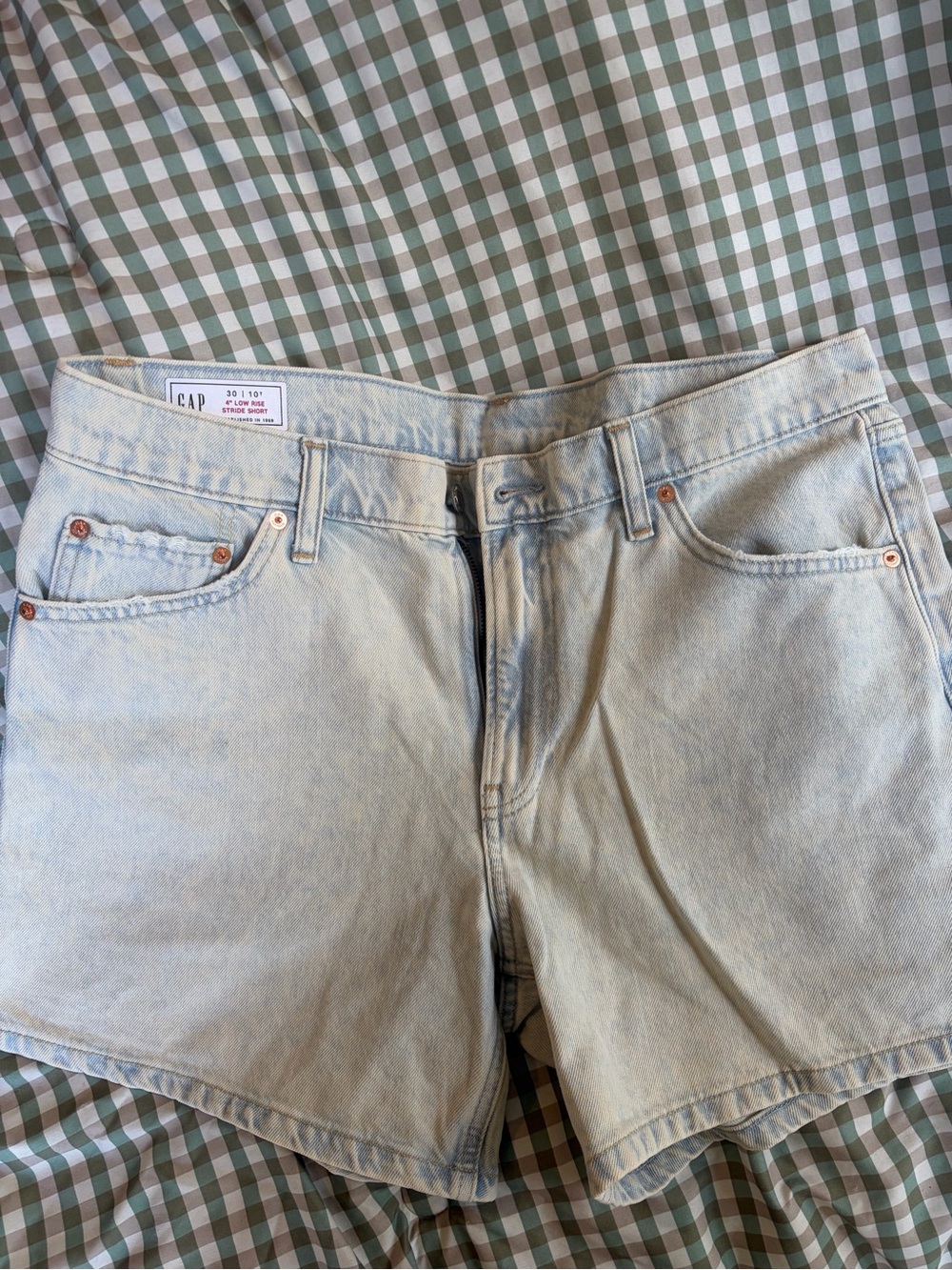 GAP Light Blue Denim Women's Jean Shorts